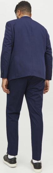 Jack & Jones FRANCO Blazer Medieval Blue - Костюми - мъжки костюми големи размери