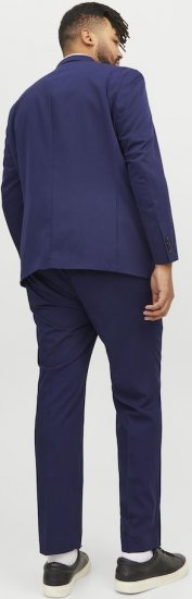  Jack & Jones FRANCO Suit Pants Medieval Blue - Костюми - мъжки костюми големи размери