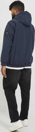 Jack & Jones BASIC Water-Resistant Softshell Jacket Navy Blazer - Якета - мъжки якета големи размери