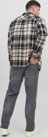 Jack & Jones MIKE ORIGINAL SQ 270 Jeans Black Denim - Дънки и панталони - мъжки Дънки и панталони големи размери