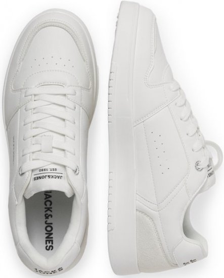 Jack & Jones Ealing 7992 Sneakers White/Silver - Мъжки oбувки 40-52 - 
