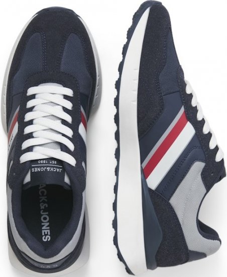 Jack & Jones Boston Combo Sneakers Navy Blazer - Мъжки oбувки 40-52 - 