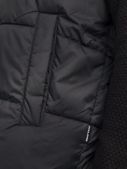 Jack & Jones MOON Bodywarmer Black - Якета - мъжки якета големи размери
