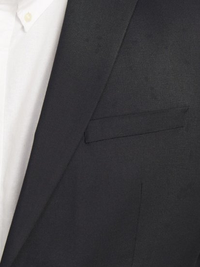 Jack & Jones SOLARIS Blazer Black - Костюми - мъжки костюми големи размери