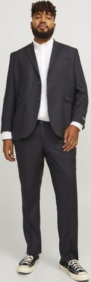 Jack & Jones SOLARIS Blazer Black - Костюми - мъжки костюми големи размери