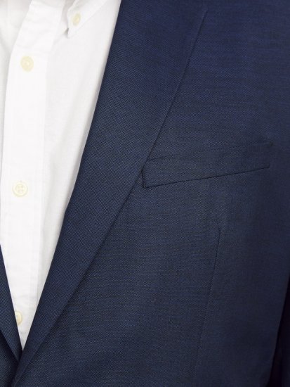 Jack & Jones SOLARIS Blazer Dark Navy - Костюми - мъжки костюми големи размери