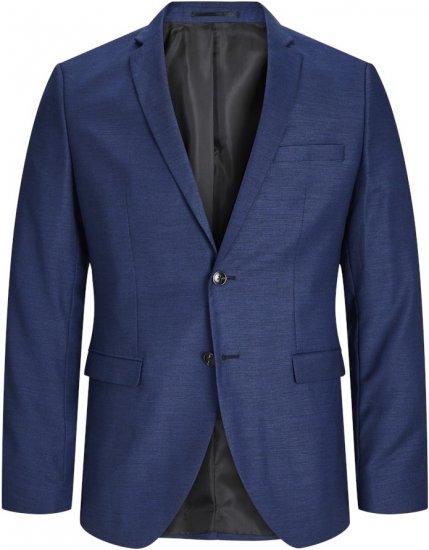 Jack & Jones SOLARIS Blazer Medieval Blue - Костюми - мъжки костюми големи размери