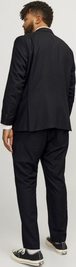 Jack & Jones SOLARIS Trousers Black - Костюми - мъжки костюми големи размери