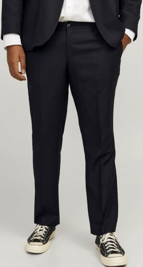 Jack & Jones SOLARIS Trousers Black - Костюми - мъжки костюми големи размери