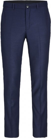Jack & Jones SOLARIS Trousers Dark Navy - Костюми - мъжки костюми големи размери
