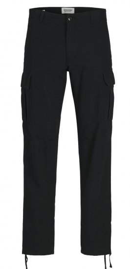 Jack & Jones JPSTKANE JJBARKLEY Cargopants Black - Дънки и панталони - мъжки Дънки и панталони големи размери