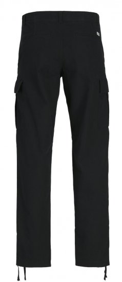Jack & Jones JPSTKANE JJBARKLEY Cargopants Black - Дънки и панталони - мъжки Дънки и панталони големи размери