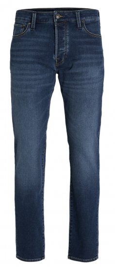 Jack & Jones JJIMIKE JJICON I.K. SQ 026 Jeans Blue Denim - Дънки и панталони - мъжки Дънки и панталони големи размери