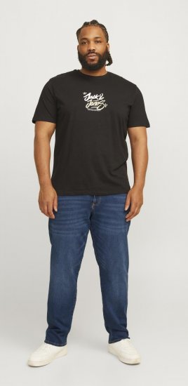 Jack & Jones JJIMIKE JJICON I.K. SQ 026 Jeans Blue Denim - Дънки и панталони - мъжки Дънки и панталони големи размери
