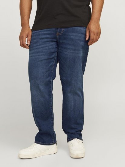 Jack & Jones JJIMIKE JJICON I.K. SQ 026 Jeans Blue Denim - Дънки и панталони - мъжки Дънки и панталони големи размери