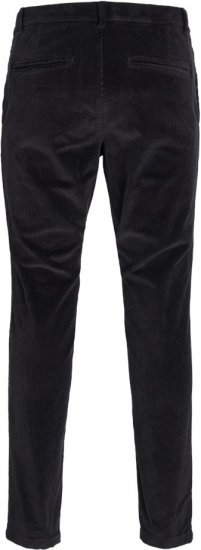 Jack & Jones MARCO Corduroy Chinos Pants Black - Дънки и панталони - мъжки Дънки и панталони големи размери