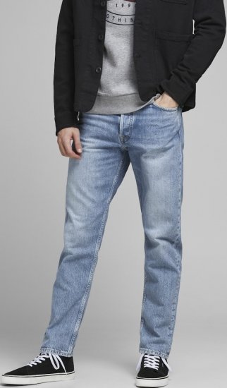 Jack & Jones CHRIS ORIGNIAL AKM 920 Jeans Blue Denim - Дънки и панталони - мъжки Дънки и панталони големи размери