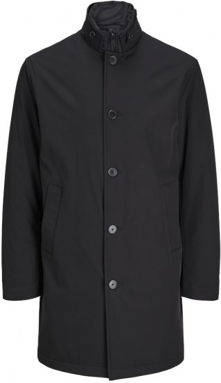 Jack & Jones REMY Windproof Water-resistant Softshell Jacket Black - Якета - мъжки якета големи размери
