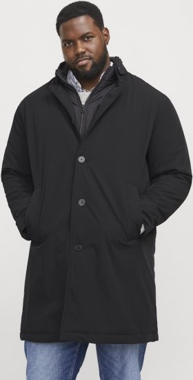 Jack & Jones REMY Windproof Water-resistant Softshell Jacket Black - Якета - мъжки якета големи размери