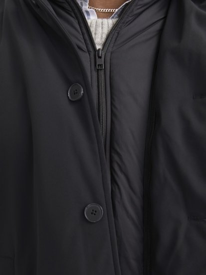 Jack & Jones REMY Windproof Water-resistant Softshell Jacket Black - Якета - мъжки якета големи размери