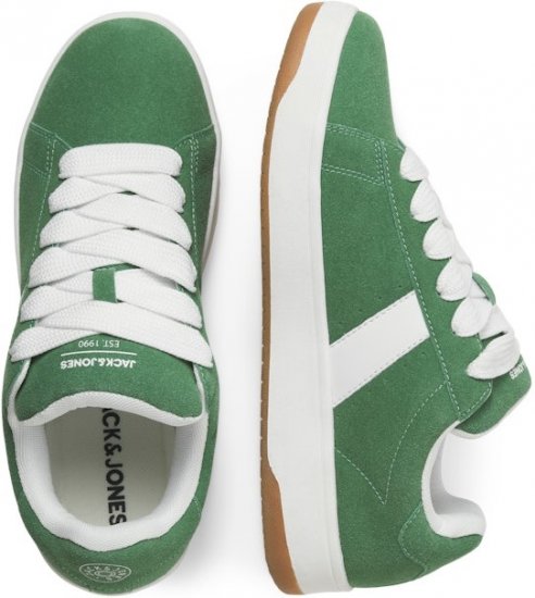 Jack & Jones Miles SYN Suede Sneakers Verdant Green - Мъжки oбувки 40-52 - 
