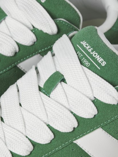 Jack & Jones Miles SYN Suede Sneakers Verdant Green - Мъжки oбувки 40-52 - 