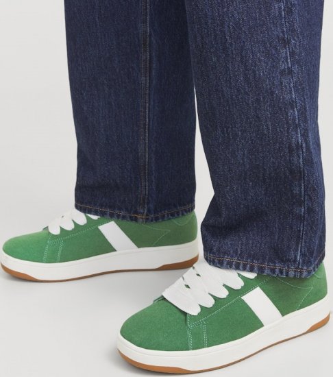 Jack & Jones Miles SYN Suede Sneakers Verdant Green - Мъжки oбувки 40-52 - 