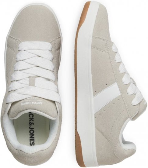 Jack & Jones Miles SYN Suede Sneakers Beige - Мъжки oбувки 40-52 - 