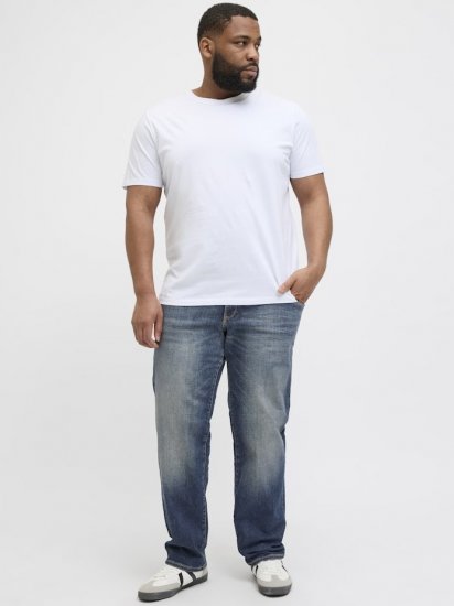 Jack & Jones Mike Fox CB 082 Jeans Blue Denim - Дънки и панталони - мъжки Дънки и панталони големи размери