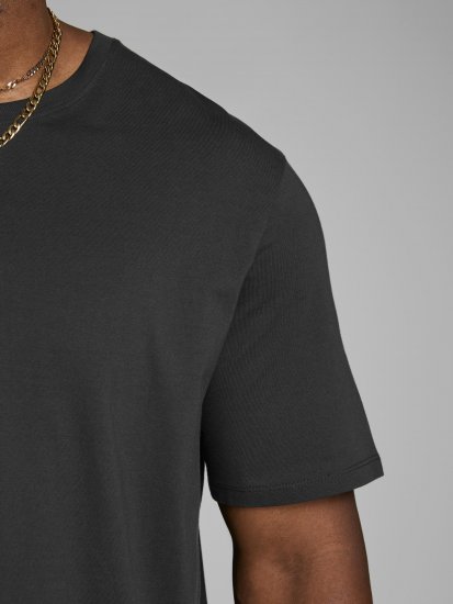 Jack & Jones Organic Basic T-shirt Black - Тениски - мъжки тениски големи размери