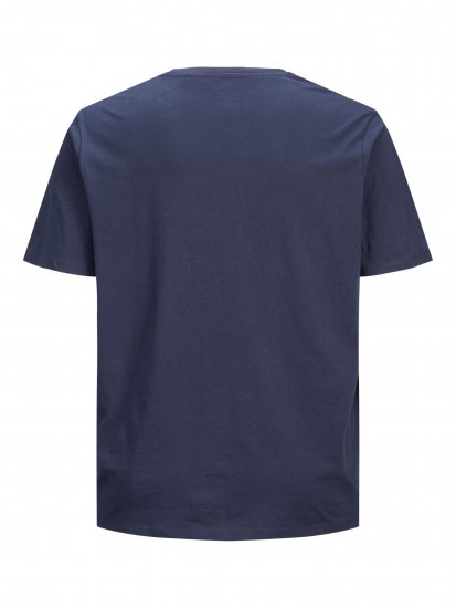 Jack & Jones Organic Basic T-shirt Navy Blazer - Тениски - мъжки тениски големи размери