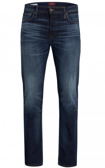 Jack & Jones JJIMIKE JJORIGINAL CJ 711 Jeans Dark Blue - Дънки и панталони - мъжки Дънки и панталони големи размери
