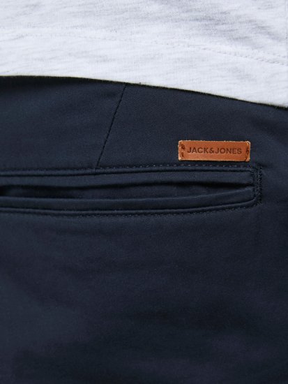Jack & Jones JPSTBOWIE Chino Shorts Navy Blazer - Шорти - мъжки къси панталони големи размери
