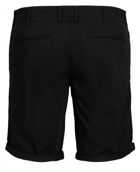 Jack & Jones JPSTBOWIE Chino Shorts Black - Шорти - мъжки къси панталони големи размери