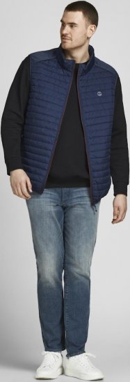 Jack & Jones Basic Sweatshirt Black - Суичъри & cуичъри с качулка - мъжки суичъри големи размери
