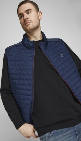 Jack & Jones Basic Sweatshirt Black - Суичъри & cуичъри с качулка - мъжки суичъри големи размери