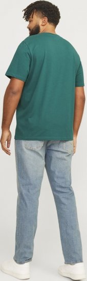 Jack & Jones STAR T-Shirt Deep Teal - Тениски - мъжки тениски големи размери