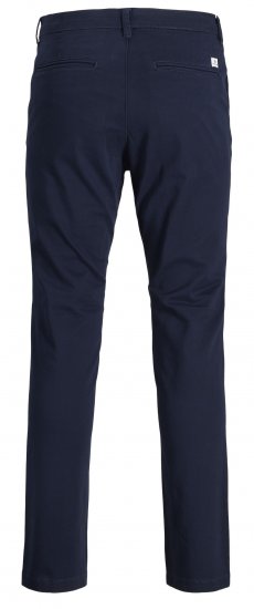 Jack & Jones JPSTMARCO JJDAVE Chinos Navy Blazer - Дънки и панталони - мъжки Дънки и панталони големи размери