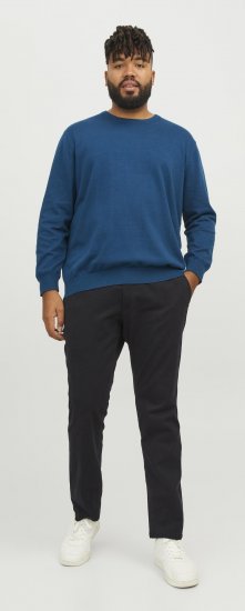 Jack & Jones Marco Dave Chinos Black - Дънки и панталони - мъжки Дънки и панталони големи размери