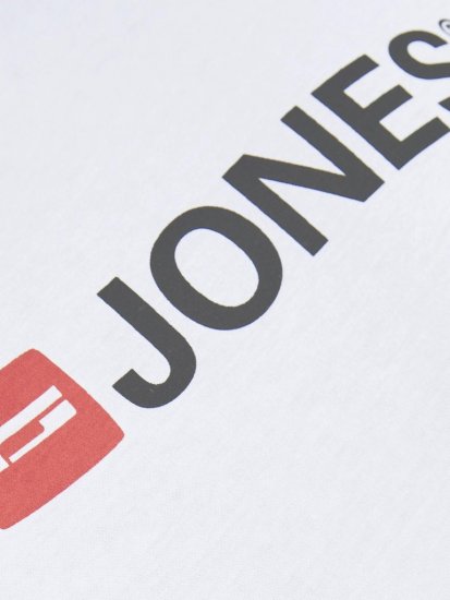 Jack & Jones JJECORP LOGO T-Shirt White - Тениски - мъжки тениски големи размери