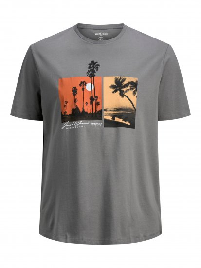 Jack & Jones Rocto T-shirt Sedona sage - Тениски - мъжки тениски големи размери