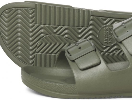 Jack & Jones Croxton Moulded Sandals Khaki - Мъжки oбувки 40-52 - 
