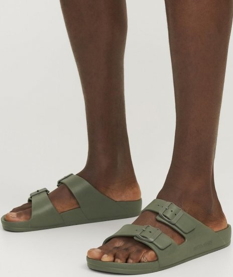 Jack & Jones Croxton Moulded Sandals Khaki - Мъжки oбувки 40-52 - 
