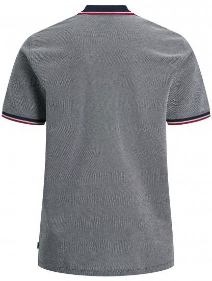 Jack & Jones JPRWINBLU Poloshirt Mood Indigo - Поло тениски - мъжки тениски с яка големи размери