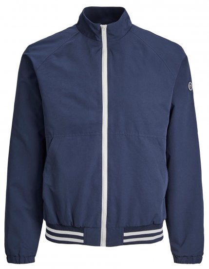 Jack & Jones JORLUKE Light Bomber Jacket Navy - Якета - мъжки якета големи размери