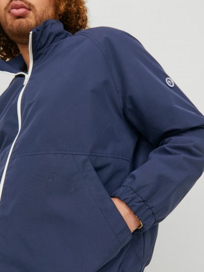 Jack & Jones JORLUKE Light Bomber Jacket Navy - Якета - мъжки якета големи размери