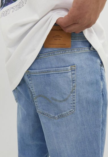 Jack & Jones MIKE ORIGINAL AM 783 Jeans Blue Denim - Дънки и панталони - мъжки Дънки и панталони големи размери