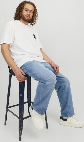 Jack & Jones MIKE ORIGINAL AM 783 Jeans Blue Denim - Дънки и панталони - мъжки Дънки и панталони големи размери