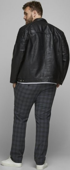 Jack & Jones ROCKY Jacket Black - Якета - мъжки якета големи размери
