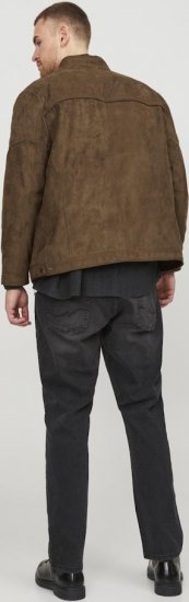 Jack & Jones ROCKY Jacket Brown - Якета - мъжки якета големи размери